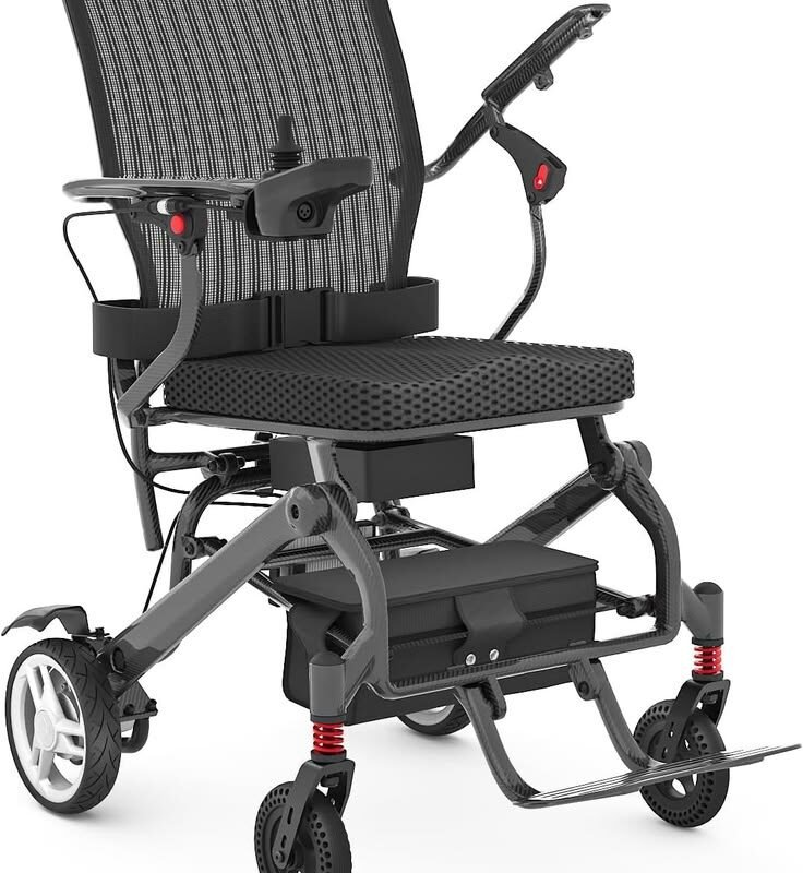 Ultra Lightweight Folding Wheelchair, esteem Eclipse Ultra Lightweight Transit,Foldable electric scooter and other smart mobility products at our store,30lbs Carbon Fiber Electric Wheelchair Lightweight Foldable Power Chair 15 Miles
